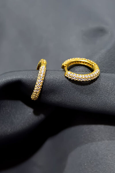 Papatya Silver Küpe