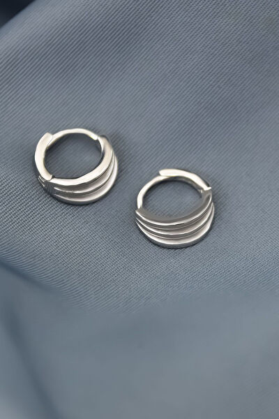 Papatya Silver Küpe