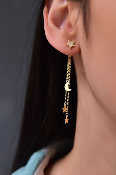 Papatya Silver Küpe