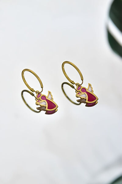 Papatya Silver Küpe