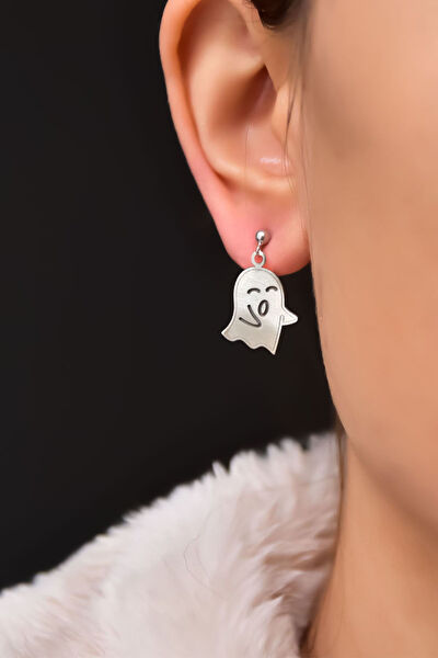 Papatya Silver Küpe