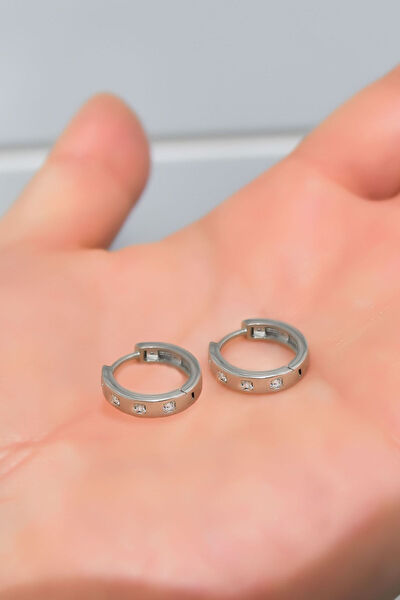 Papatya Silver Küpe