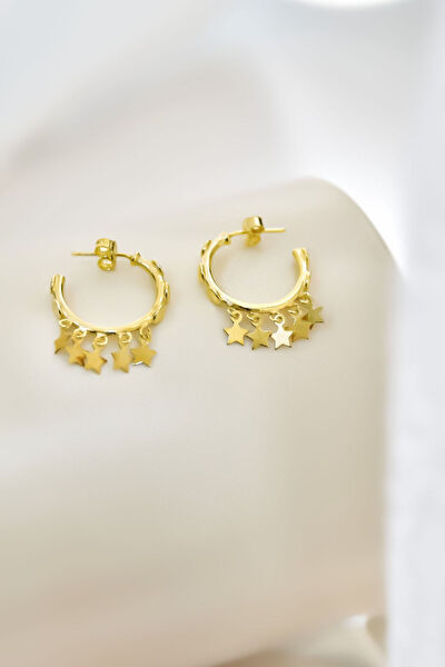 Papatya Silver Küpe