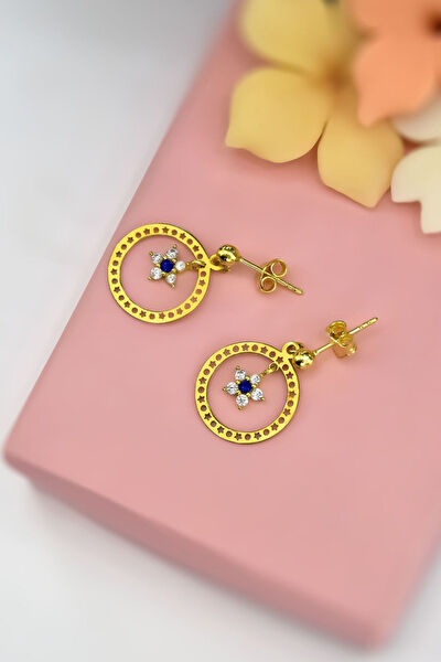 Papatya Silver Küpe