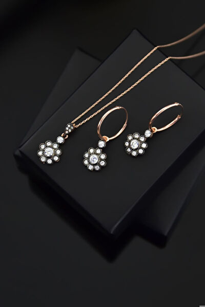 Papatya Silver Takı Seti