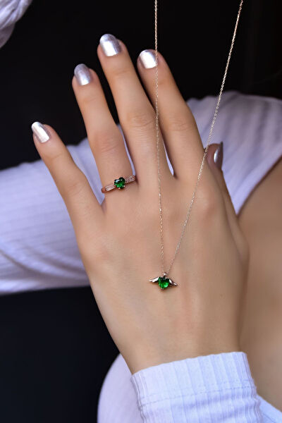 Papatya Silver Takı Seti