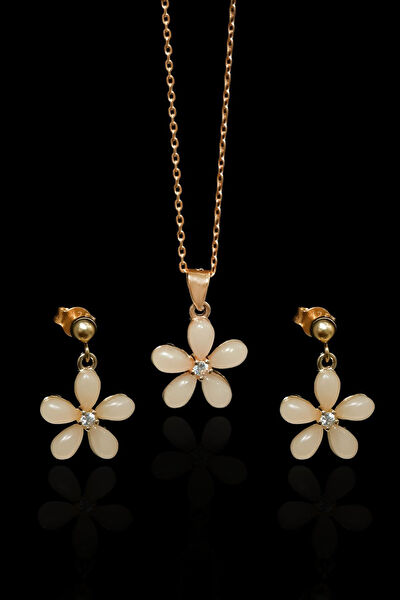 Papatya Silver Takı Seti