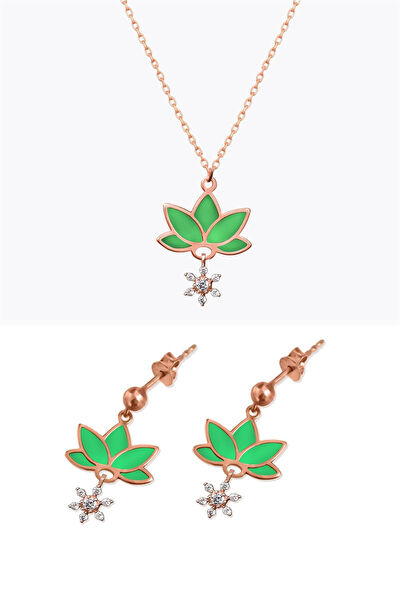 Papatya Silver Takı Seti