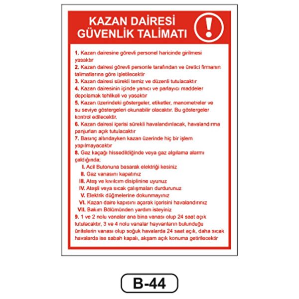 Gündoğdu Güvenlik Uyarı İşaretleri, İş Güvenliği Levhaları