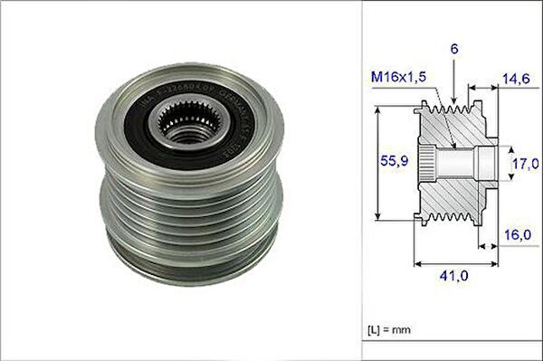 Valeo Alternatör Kasnağı