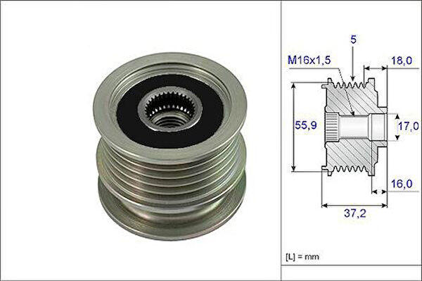 Valeo Alternatör Kasnağı