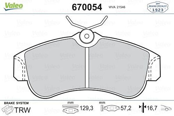 Valeo Fren Balataları