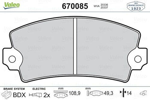 Valeo Fren Balataları