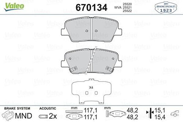 Valeo Fren Balataları