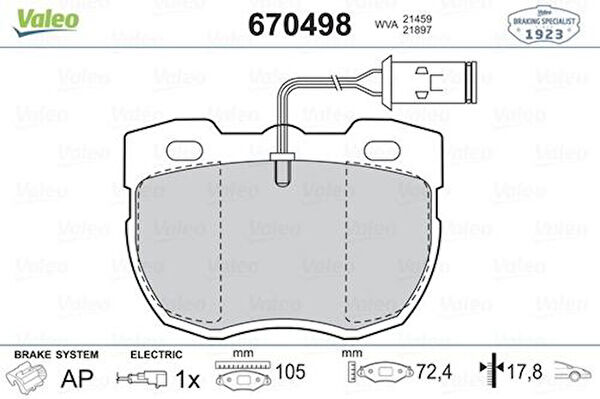 Valeo Fren Balataları