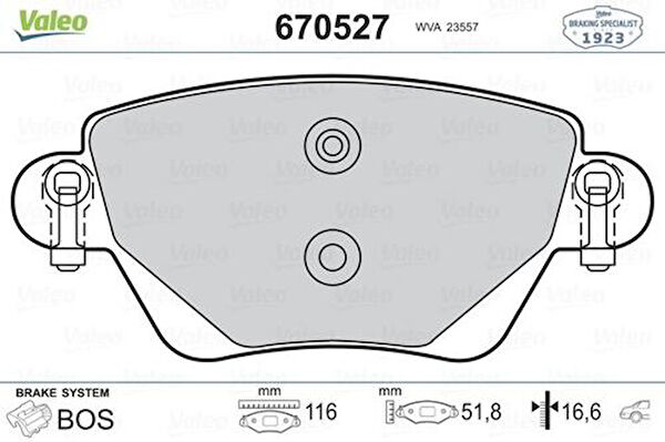 Valeo Fren Balataları