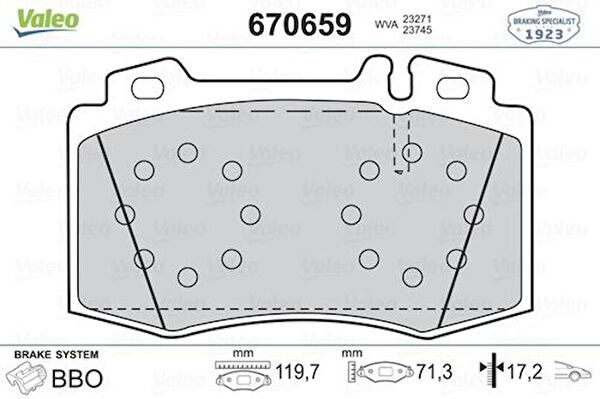Valeo Fren Balataları