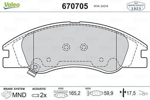 Valeo Fren Balataları