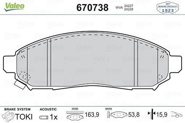 Valeo Fren Balataları