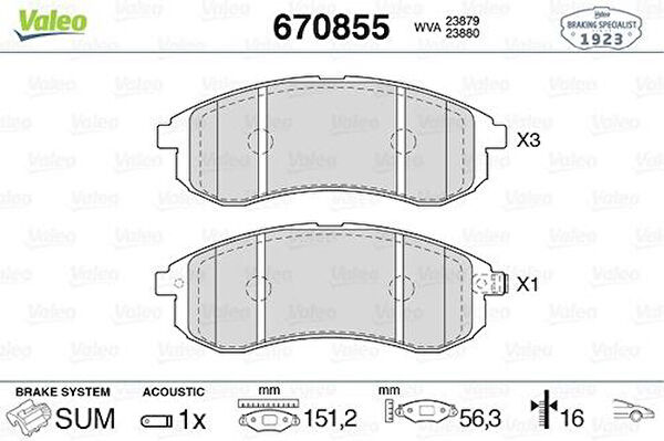 Valeo Fren Balataları
