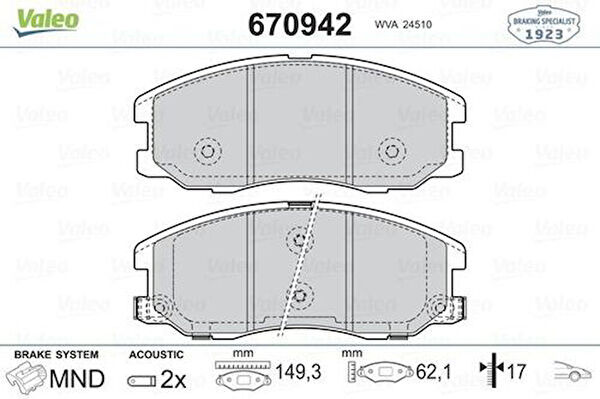 Valeo Fren Balataları