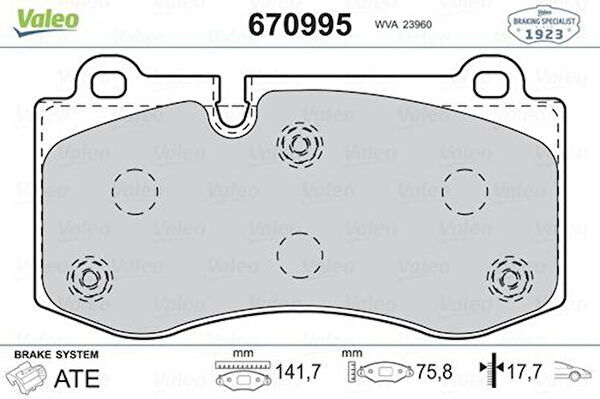 Valeo Fren Balataları