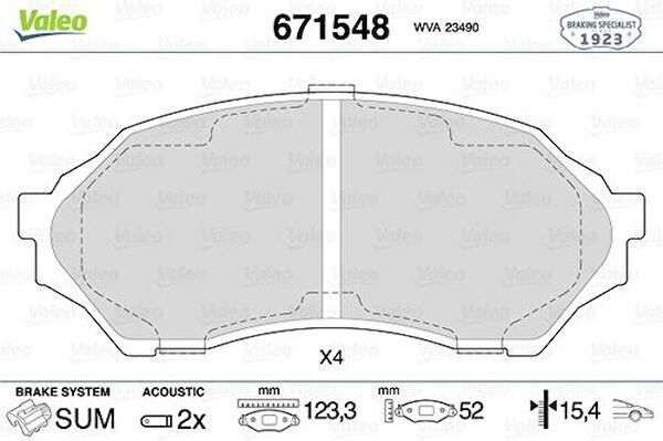 Valeo Fren Balataları