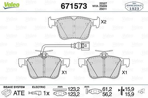 Valeo Fren Balataları