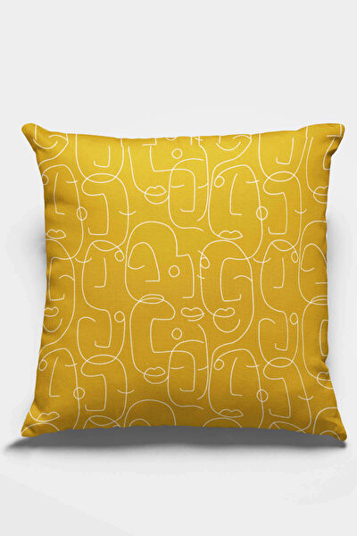 Viva Home Dekoratif Yastık, Kırlent, Kılıf