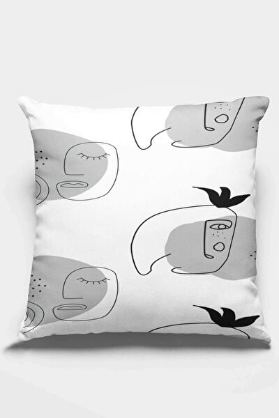 Viva Home Dekoratif Yastık, Kırlent, Kılıf