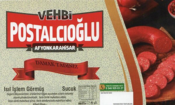 VEHBİ POSTALCIOĞLU SUCUK Sucuk