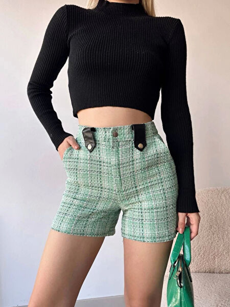 KAZAX Kadın Şort, Bermuda, Kapri