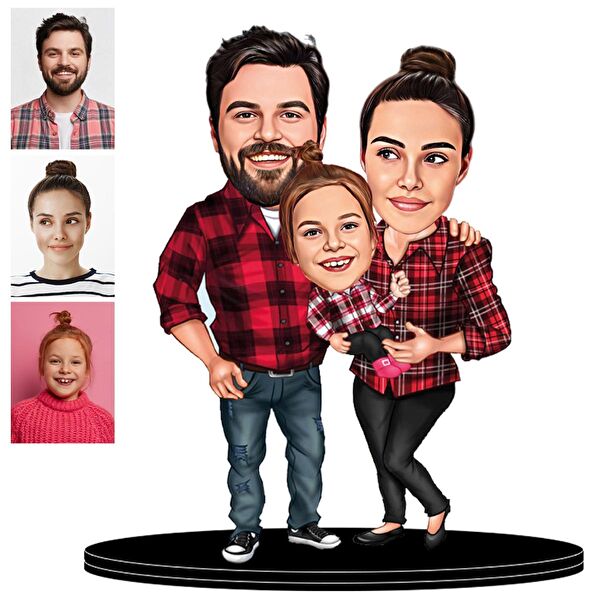 WonderLike Dekoratif Obje, Biblo, Figür