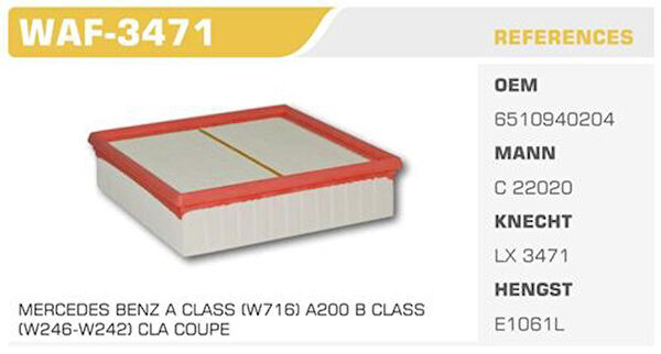 Winkel Hava Filtreleri