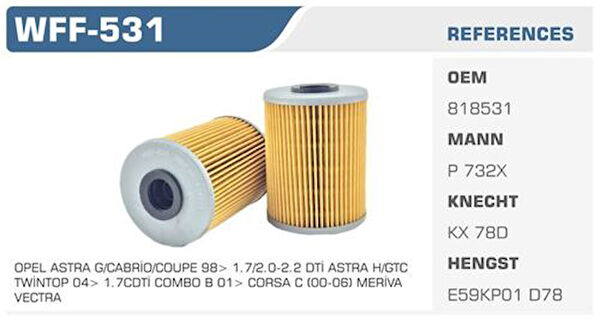 Winkel Yakıt Filtreleri