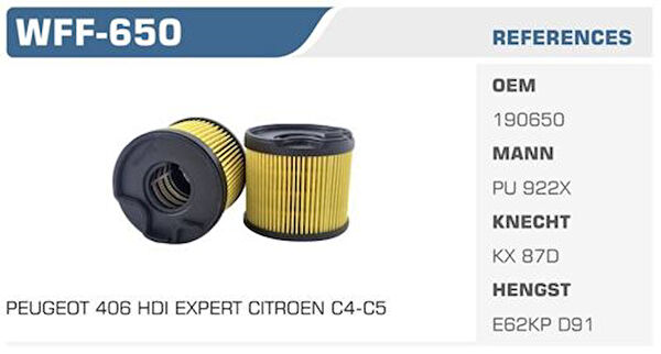 Winkel Yakıt Filtreleri