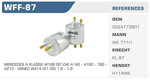 Winkel Yakıt Filtreleri