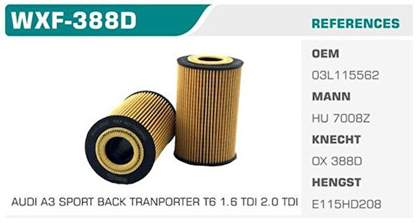 Winkel Yağ Filtreleri