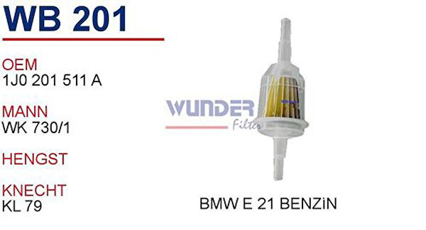 Wunder Yakıt Filtreleri