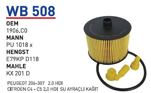 Wunder Yakıt Filtreleri