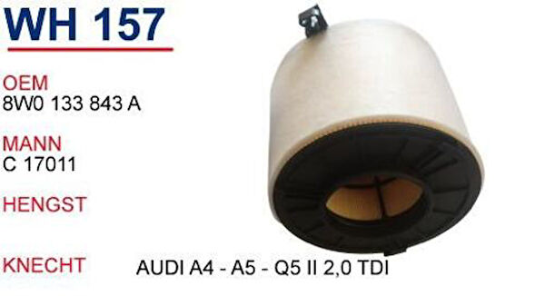 Wunder Hava Filtreleri