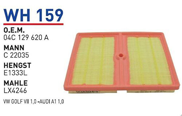 Wunder Hava Filtreleri