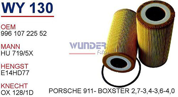 Wunder Yağ Filtreleri