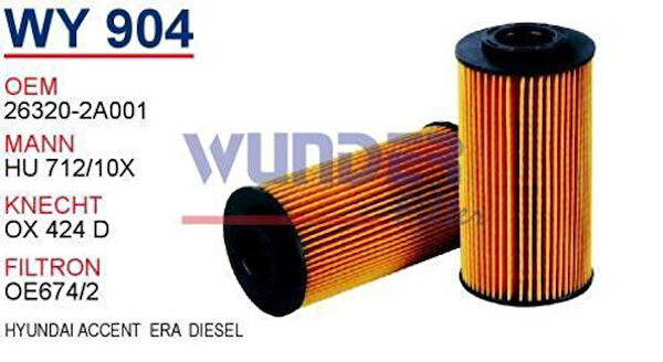 Wunder Yağ Filtreleri