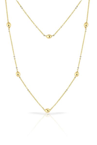 Duke Nickle Altın Kolye