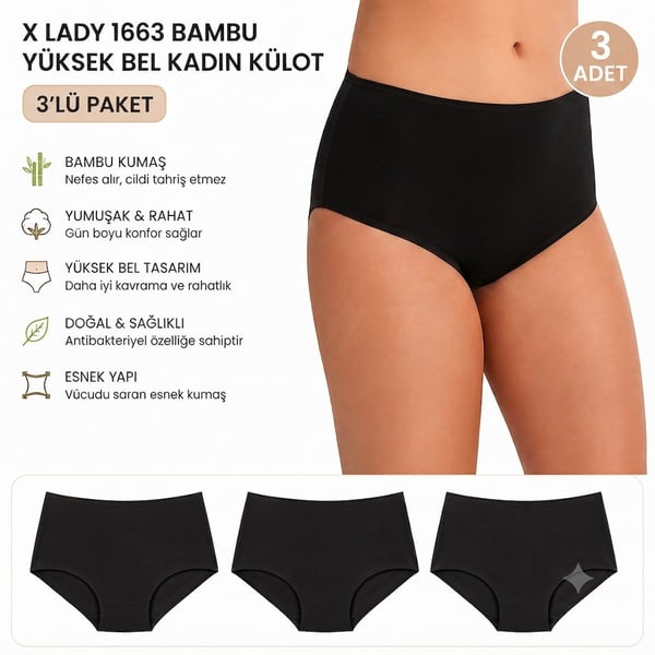 X Lady Kadın Külot