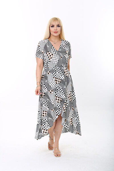 XL Modam Büyük Beden Günlük Elbise