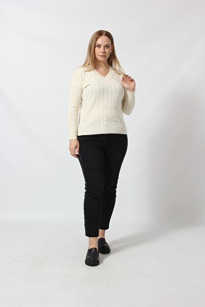 Moda berray Büyük Beden Kazak