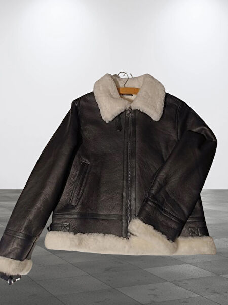 NYC DERİ Erkek Mont, Kaban