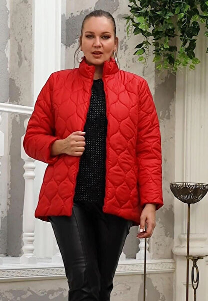 YKZ BUTİK Büyük Beden Mont